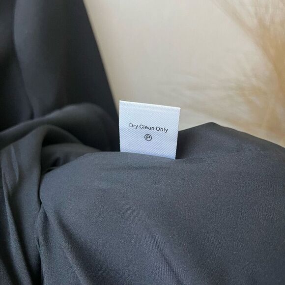 Tuckernuck Black Gracie Wrap Belted Patch Pocket Blazer Jacket Size XXXL NWT - Picture 8 of 8